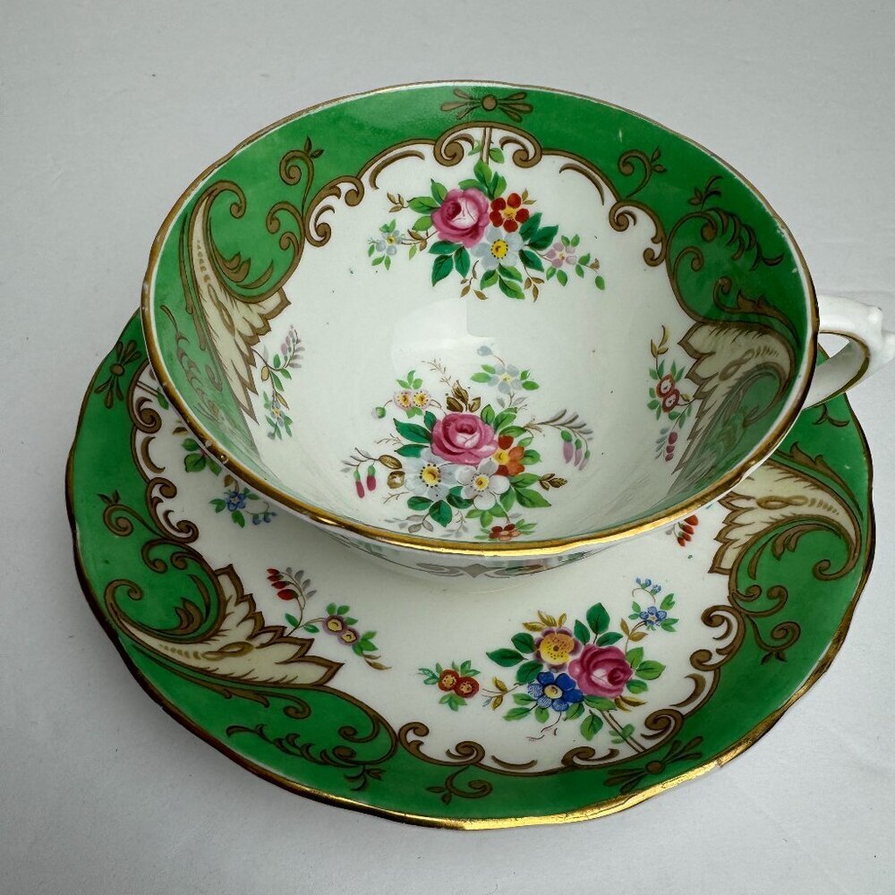 Antique Teacup Saucer Fine English